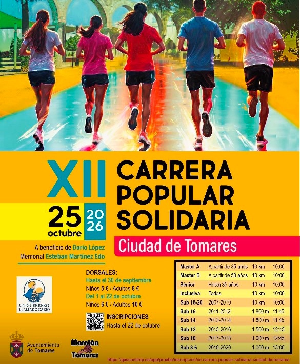 XII Carrera Solidaria Ciudad de Tomares
