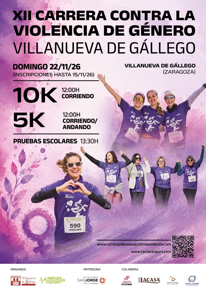 XII Carrera contra la Violencia de Género