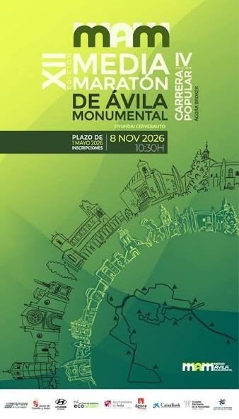 XII Media Maratón Ávila Monumental y IV 10K Ágora Brokers